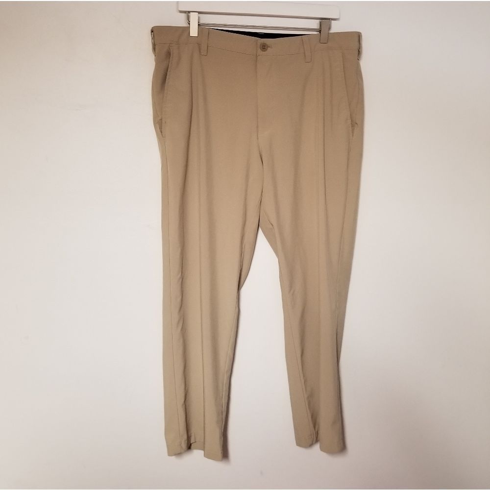 Izod golf pants 36x29 tan beige mens pants trousers